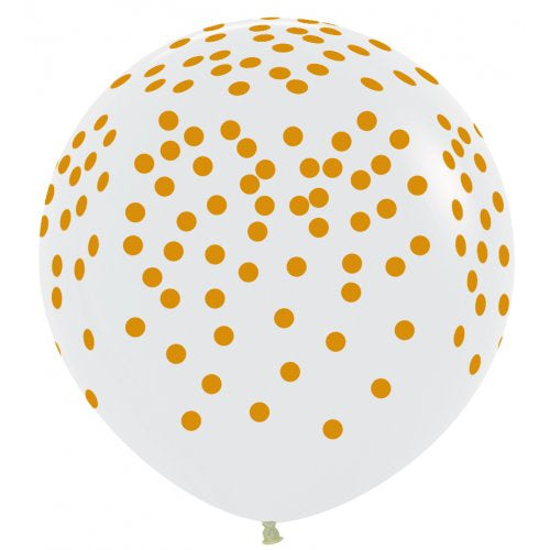 Gold Confetti 90cm Crystal Sempertex P3