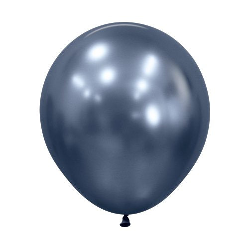 Sempertex Reflex Galaxy Blue Latex Balloons 46cm Pack of 25