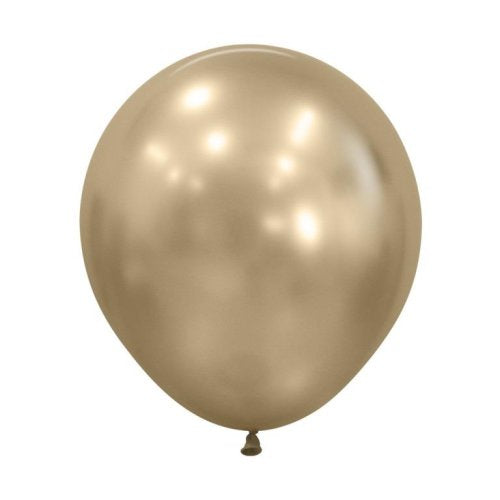 Sempertex 46cm (18") Silk Gold Dust Latex Balloons – P25 Premium Quality
