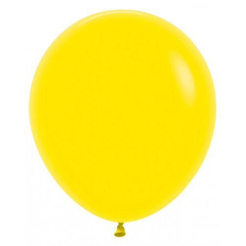 Fashion Yellow 46cm Sempertex Balloons P25
