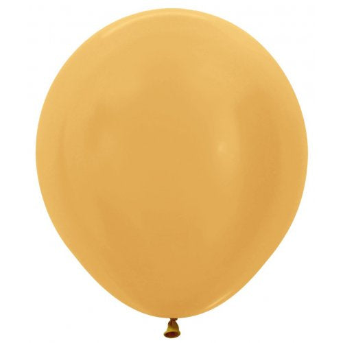 Metallic Gold 46cm Sempertex Balloons P25