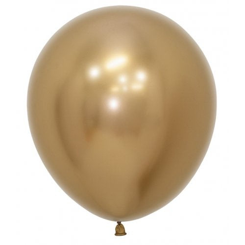 Reflex Gold 46cm Sempertex Balloons P25