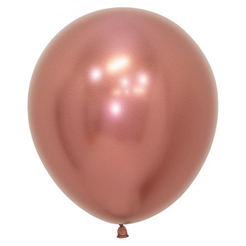 Reflex Rose Gold 46cm Sempertex Balloons P25