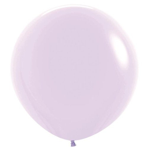 Sempertex Matte Pastel Lilac Latex Balloons 36" (90cm) – 3 Pack