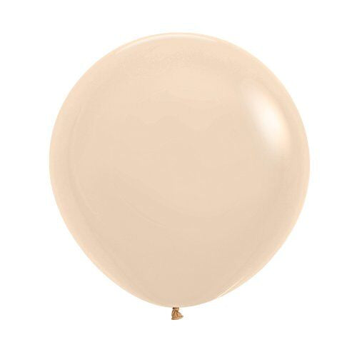 Sempertex Matte Pastel Nude Latex Balloons 60cm Pack of 3