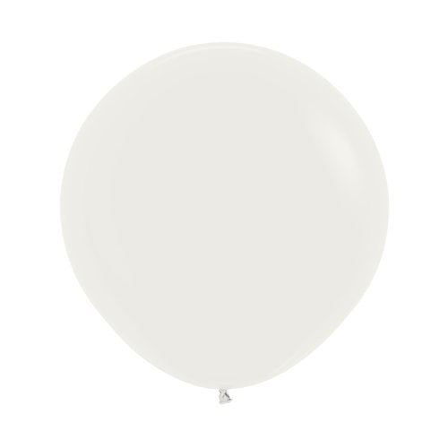 Sempertex Fashion Almond White Latex Balloons 60cm Pack of 3