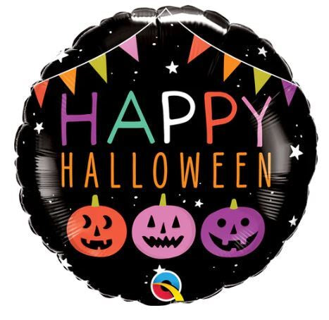 Foil Balloon 18"(45cm) Halloween Jack And Banners