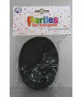 Crepe Paper Streamers 30m Black
