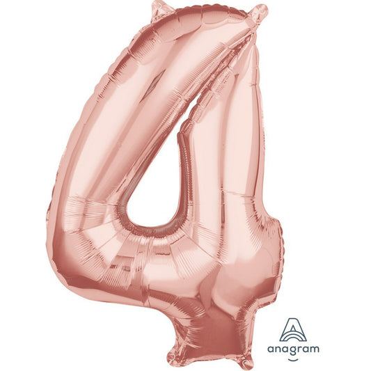 FOIL BALLOON MEDIUM SIZE ROSE GOLD #4