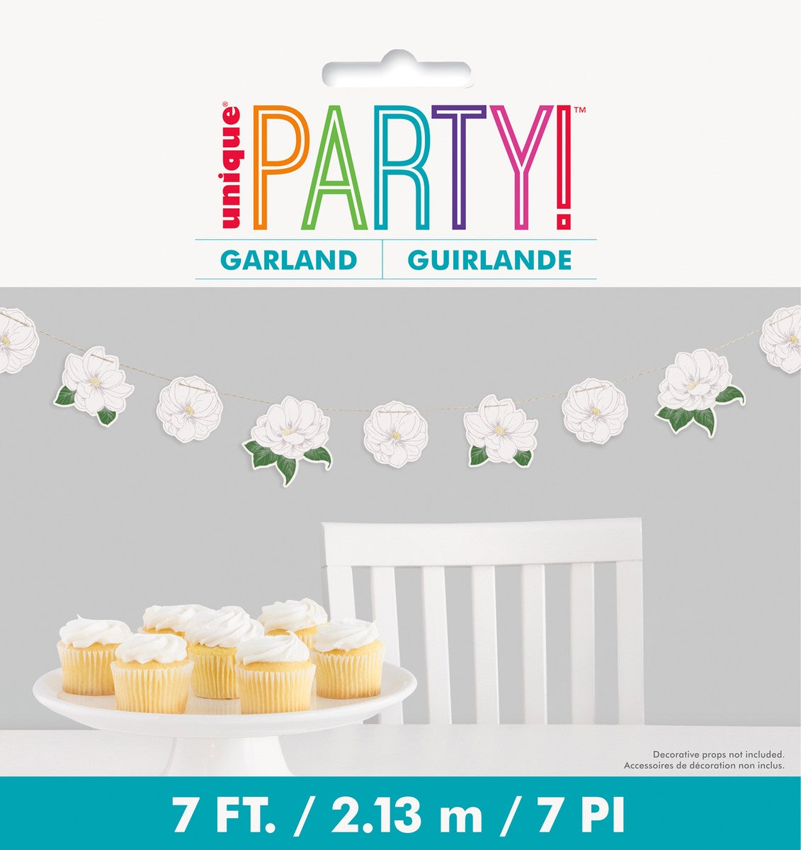 Garden Party Flower Paper Garland 2.13m (7')