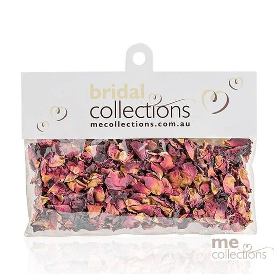 Red Rose Petal Confetti – Natural, Scented Rose Petals for Weddings, Celebrations, and Special Occasions – No Artificial Colors or Scents
