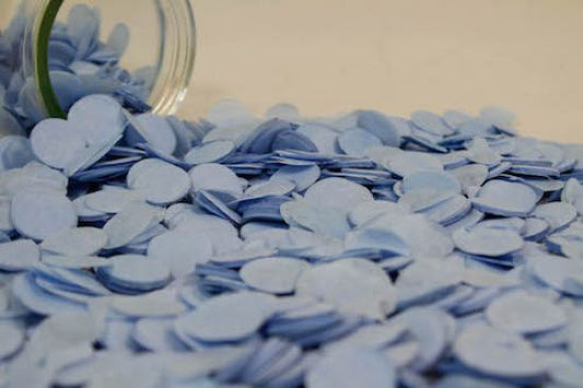 Tissue Paper Confetti 2cm Standard Baby Blue 250g