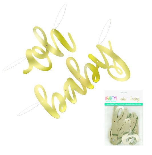 Oh Baby Cutout Banner 2.8ft