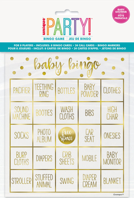 Oh Baby Bingo Game Kit For 8