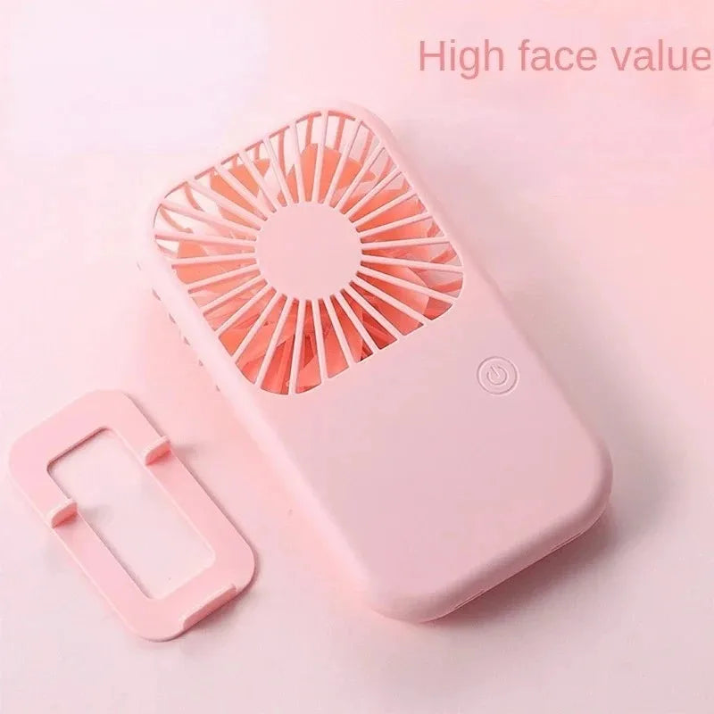 Cooling fan 3-in-1 portable desktop humidifier USB mini air conditioner night light mist suitable for home and office use