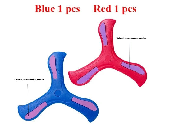 Children Holiday Outdoor Parent-Child Interactive Games Stress Relief Sports Toy Shamrock Boomerang Holiday Gift