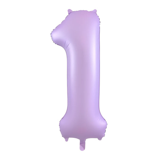 34inch Decrotex Foil Balloon Matt Pastel Lilac #1