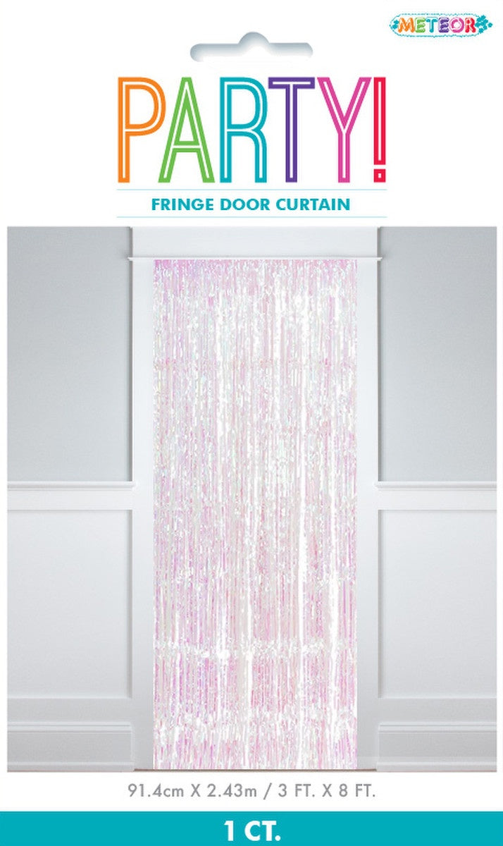 Metallic Door Curtain Iridescent 91 X 243cm