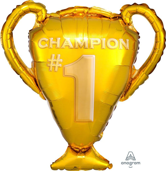 Anagram Foil SuperShape Gold Trophy (63cm x 71cm)