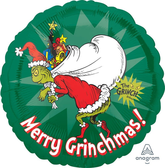 Anagram Licensed Foil 45cm (18") How the Grinch Stole Christmas