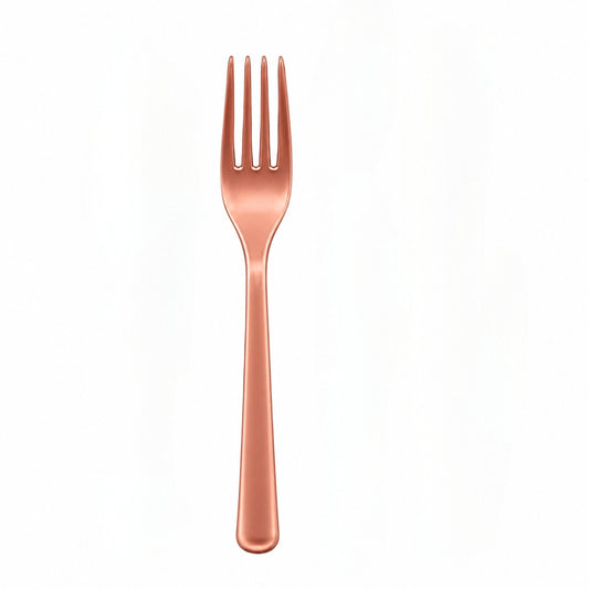 Rose Gold Fork Pack of 12