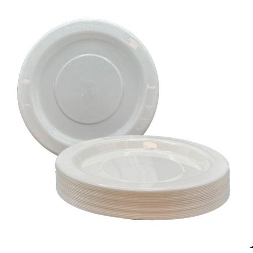 Lunch Plate White Pack of 20