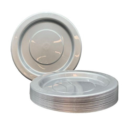 Lunch Plate Silver Pack of 20