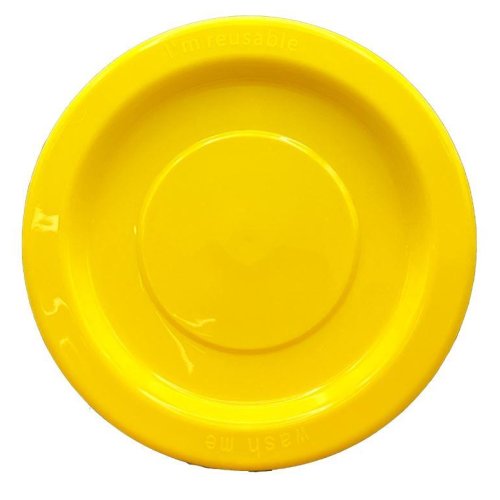 Lunch Plate Yellow Pack of 20