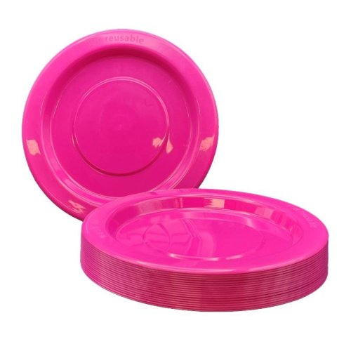Lunch Plate Magenta Pack of 20