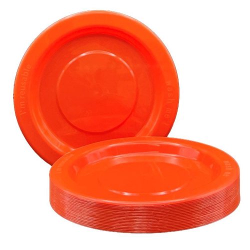 Lunch Plate Orange Pack of 20