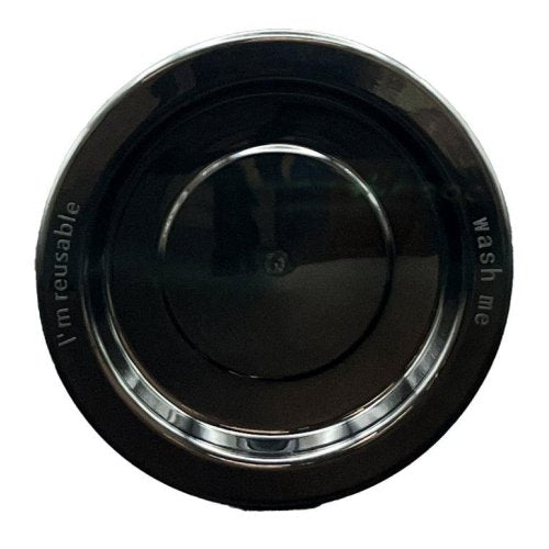 Lunch Plate Black Pack of 20