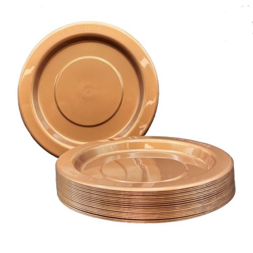 Lunch Plate Rose Gold Pack of 20