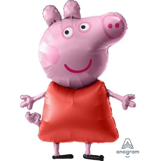 Airwalker Peppa Pig Helium Filled Foil Balloon