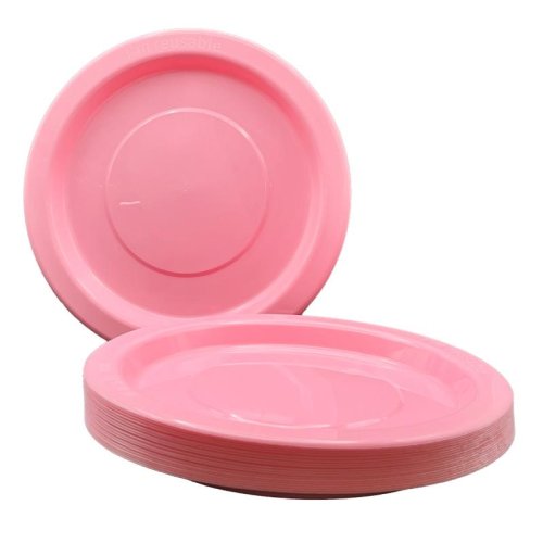 Dinner Plate Pink Pack of 20