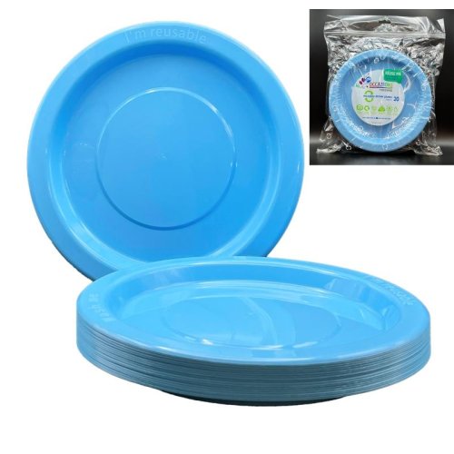 Dinner Plate Light Blue Pack of 20
