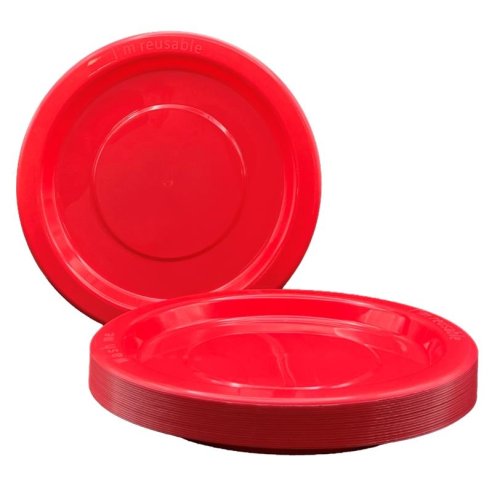 Dinner Plate Red Pack of 20