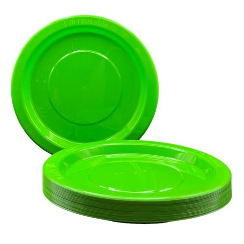 Dinner Plate Lime Green Pack of 20