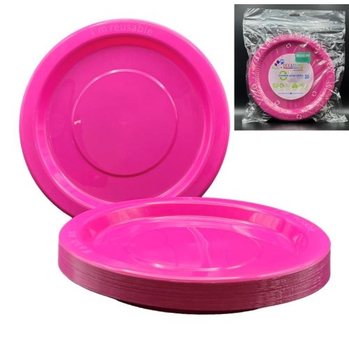 DINNER PLATE MAGENTA Pack of 20