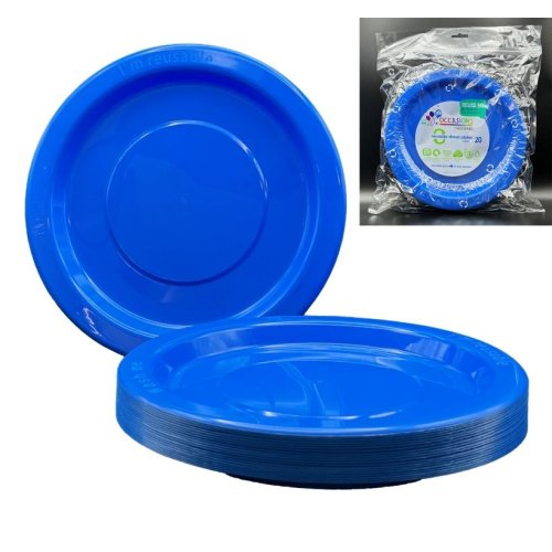 Dinner Plate Blue Pack of 20