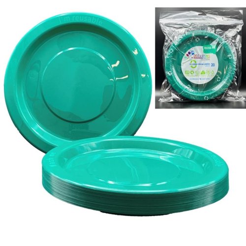 Dinner Forest Green Plate Pack of 20
