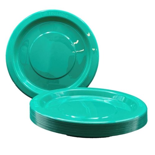 Dinner Forest Green Plate Pack of 20