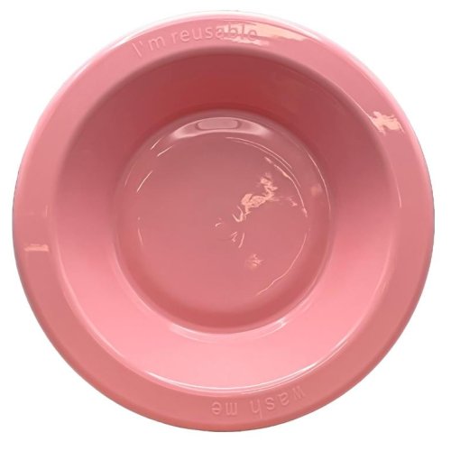 Plastic Bowl Light Pink Pack of 20
