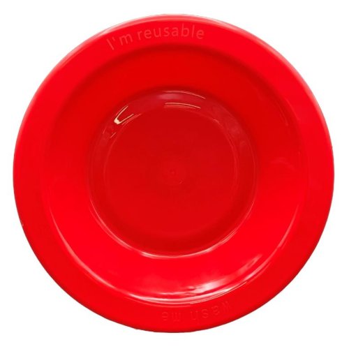 Plastic Bowl Red Pack of 20
