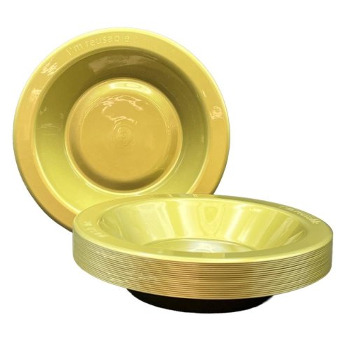 Plastic Bowl Gold Pack of 20