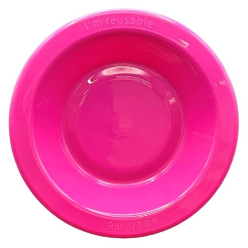 Plastic Bowl Magenta Pack of 20