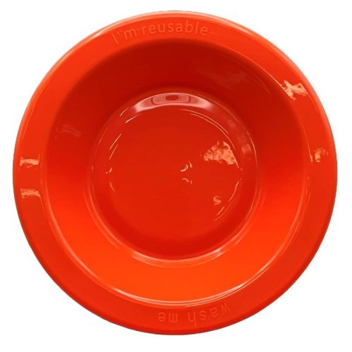 Plastic Bowl Orange Pack of 20