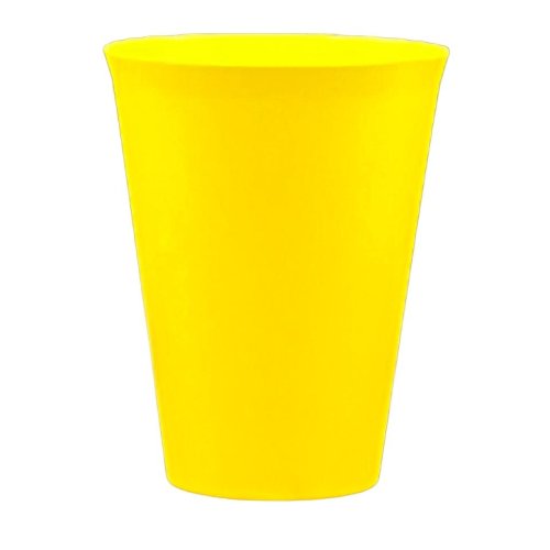 Plastic Cups Yellow Pack of 20