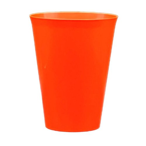 Plastic Cups Orange Pack of 20