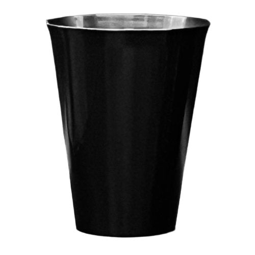 Plastic Cups Black Pack of 20