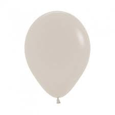 Latex Balloon 11"(30cm) White Sand Pack Of 100